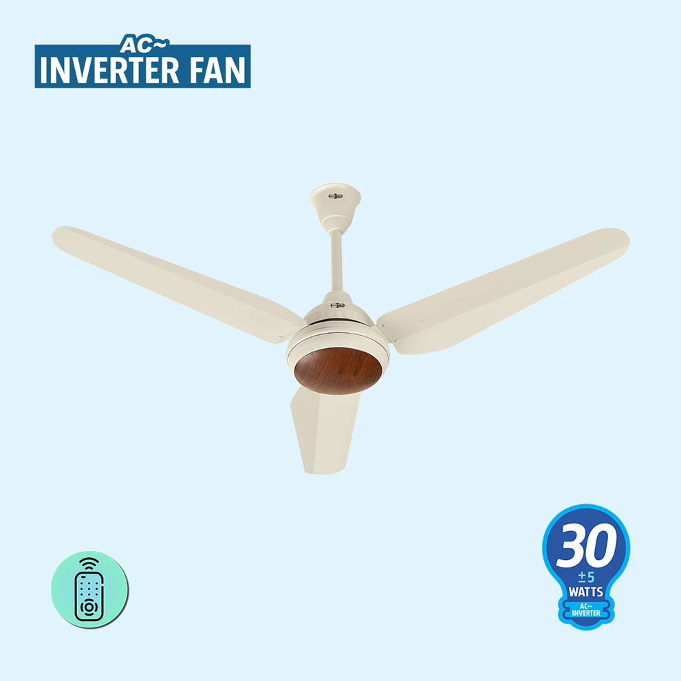 SUPER ASIA CEILLING FAN A. INVERTER CROWN OFF WHITE